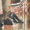 miroirmottu1s Série - Les miroirs - 18 x 38 cm.
